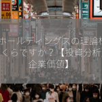 DDホールディングスの理論株価はいくらですか？【投資分析】【企業価値】